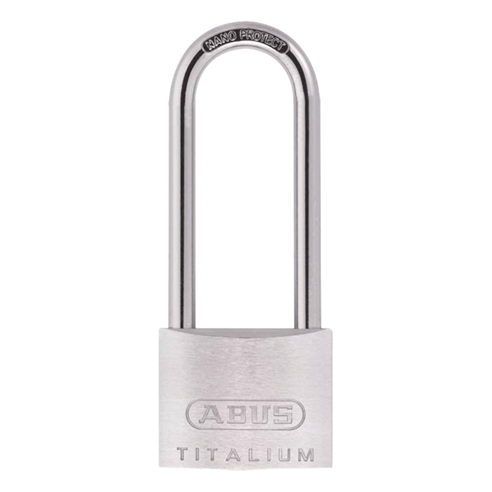 ABUS 64TI Series Long Shackle Titalium Padlock