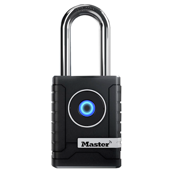 Master Lock Weather Resistant Long Shackle Bluetooth Padlock