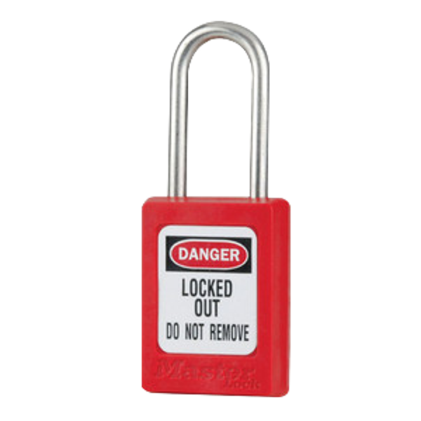 Master Lock S31 Zenex Thermoplastic Safety Padlock Nothing But Padlocks 35mm Keyed Alike Red