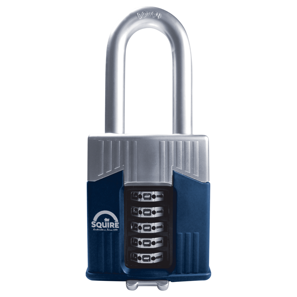 Squire Warrior Long Shackle Combination Padlock