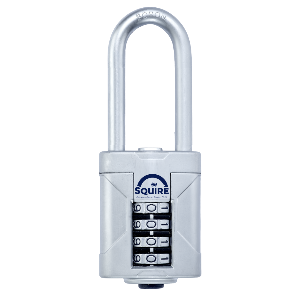 Squire Vulcan Long Boron Shackle Combination Padlock