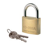 Cisa 22010 KA Brass Padlock