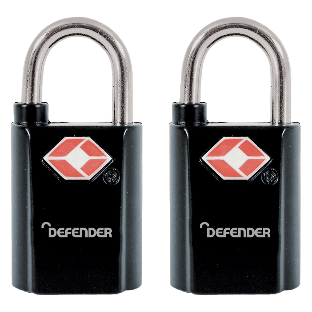 Defender TSA 20mm KA Twin Pack Nothing But Padlocks