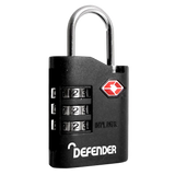 Defender TSA Travel Sentry Padlock - Combi Locking