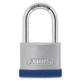 ABUS Long Shackle Zinc Silver Rock Padlock