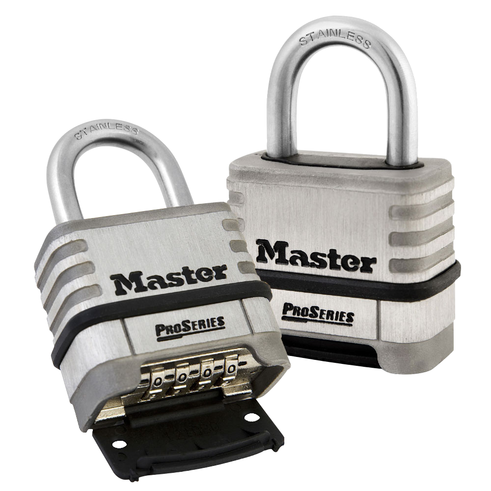 Master Lock Stainless Steel Combination Padlock