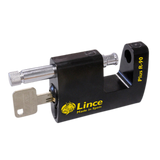Lince R90 Plus Monoblock Sliding Shackle Padlock