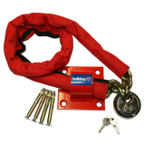 Bulldog MC30 Chain, Padlock & Wall/Floor Anchor Kit