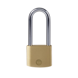 Yale Y110B Brass Long Shackle Padlock
