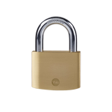 Yale Y110B Brass Padlock