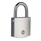 Yale Y120B Brass Padlock with Chrome Finish