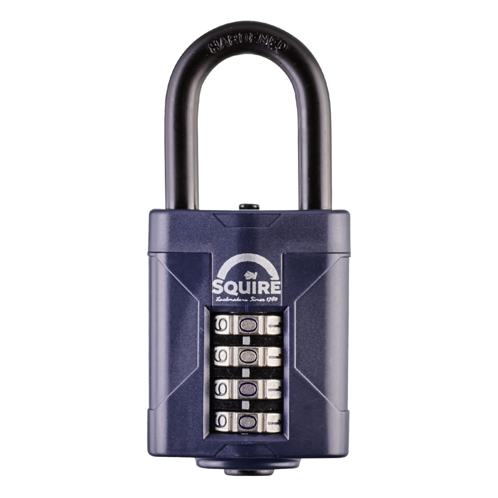 Squire CP50 Series 50mm Steel Shackle Combination Padlock