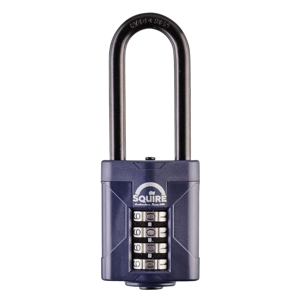 Squire CP50 Series 50mm Steel Shackle Combination Padlock