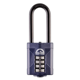Squire CP50 Series 50mm Steel Shackle Combination Padlock