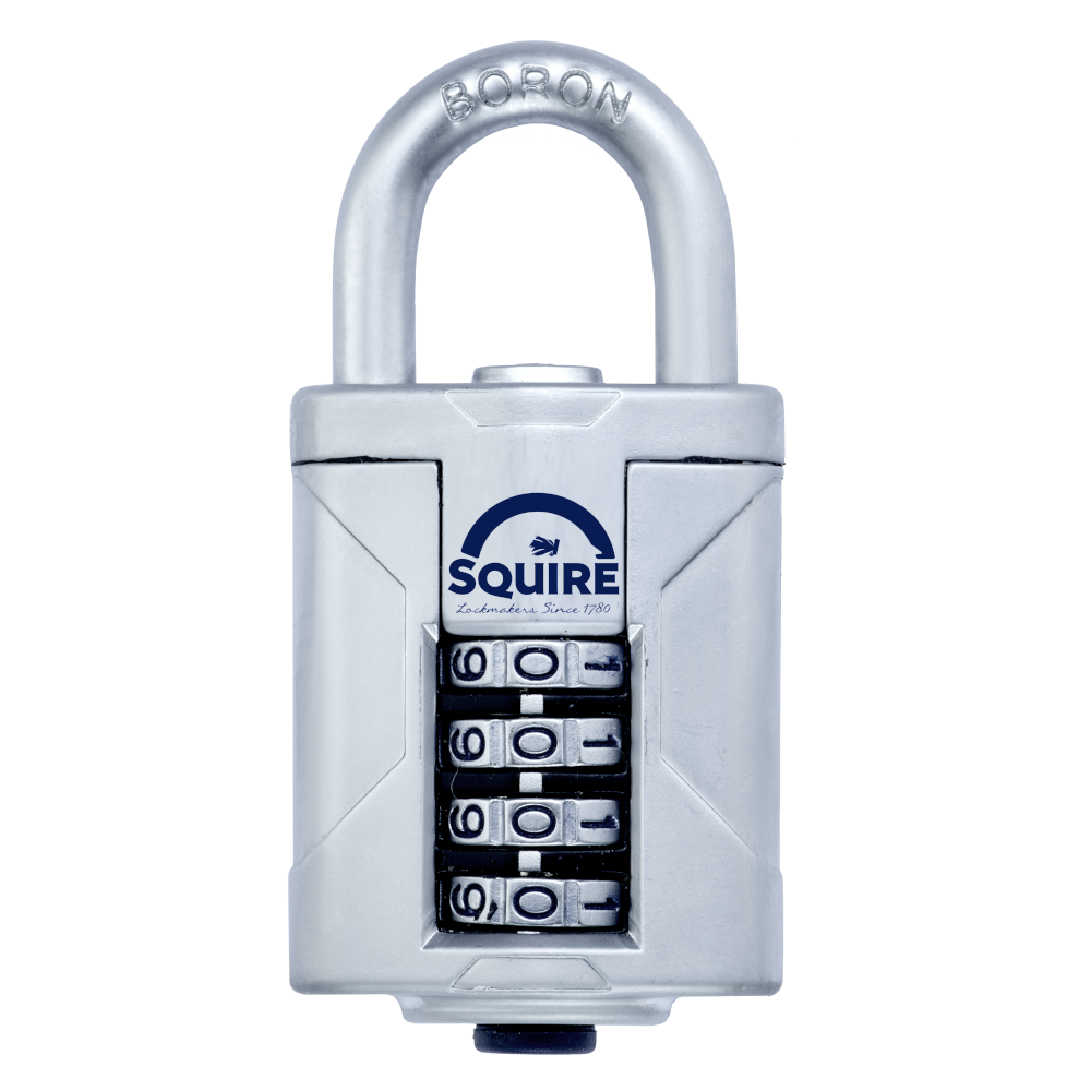 Squire Vulcan Open Boron Shackle Combination Padlock
