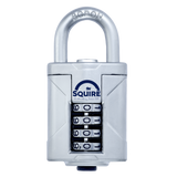 Squire Vulcan Open Boron Shackle Combination Padlock