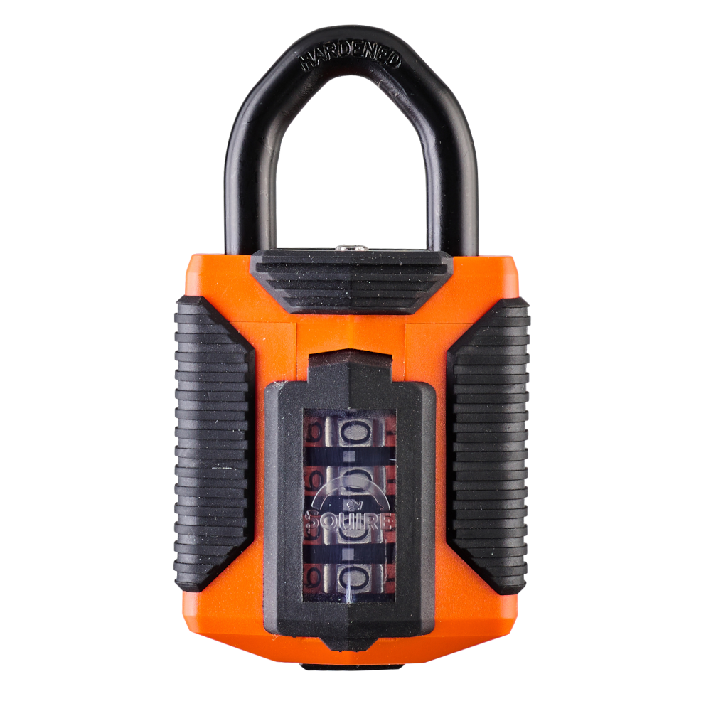 Squire CP50S All Terrain Combination Padlock Nothing But Padlocks 50mm Orange