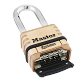 Master Lock ProSeries 1175DLH Combination Padlock Long Shackle 57mm Brass Body