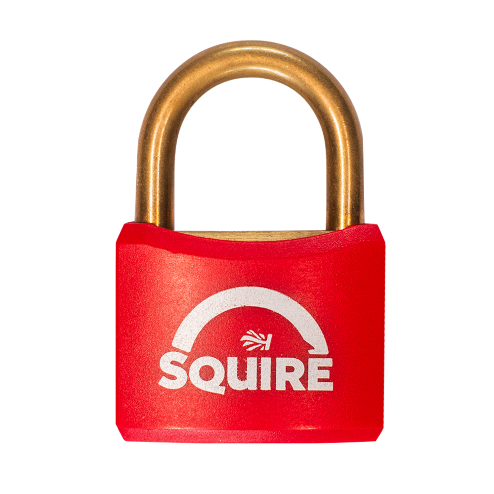 Squire BR40 Brass Padlock with Brass Shackle