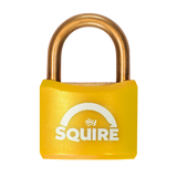 Squire BR40 Brass Padlock with Brass Shackle KD