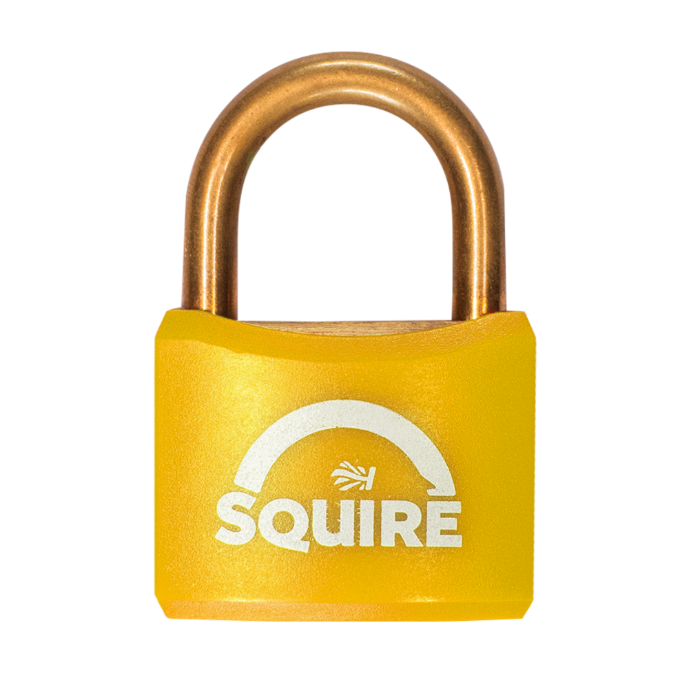 Squire BR40 Brass Padlock with Brass Shackle