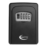 Asec Vital 4 Wheel Combination Key Safe Black Key Safe Nothing But Padlocks