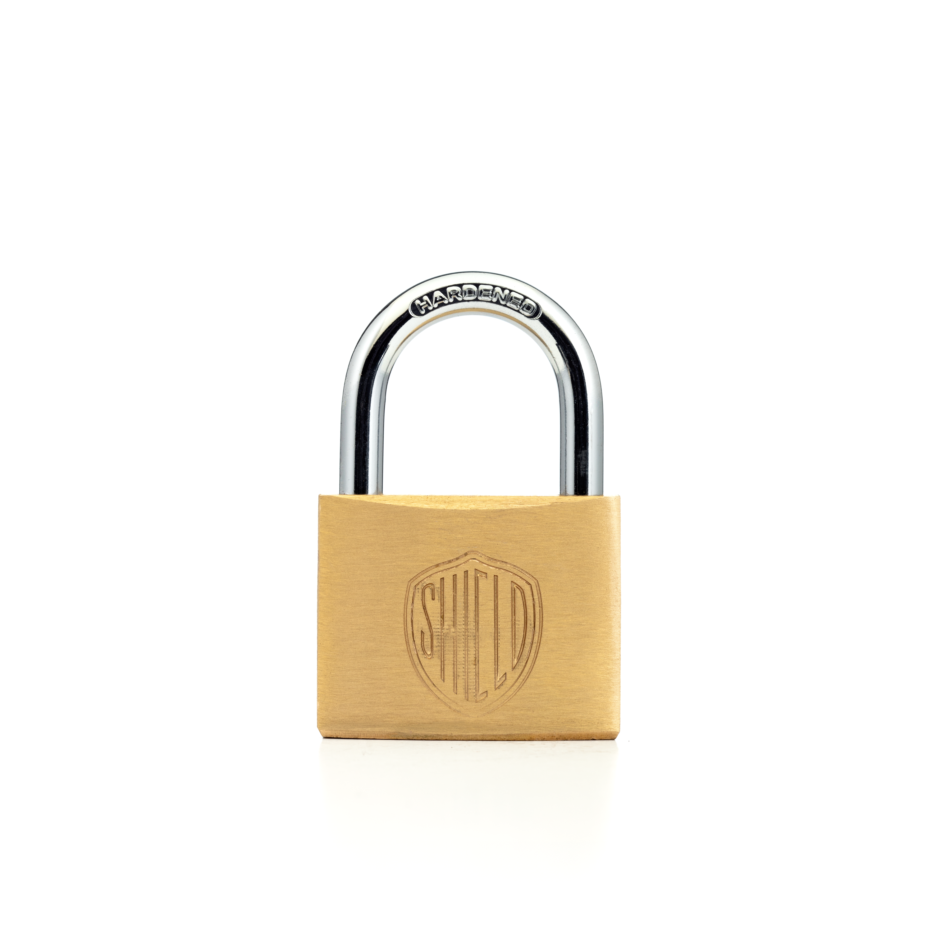 Shield Brass Padlock Nothing But Padlocks 40mm Keyed Alike 401