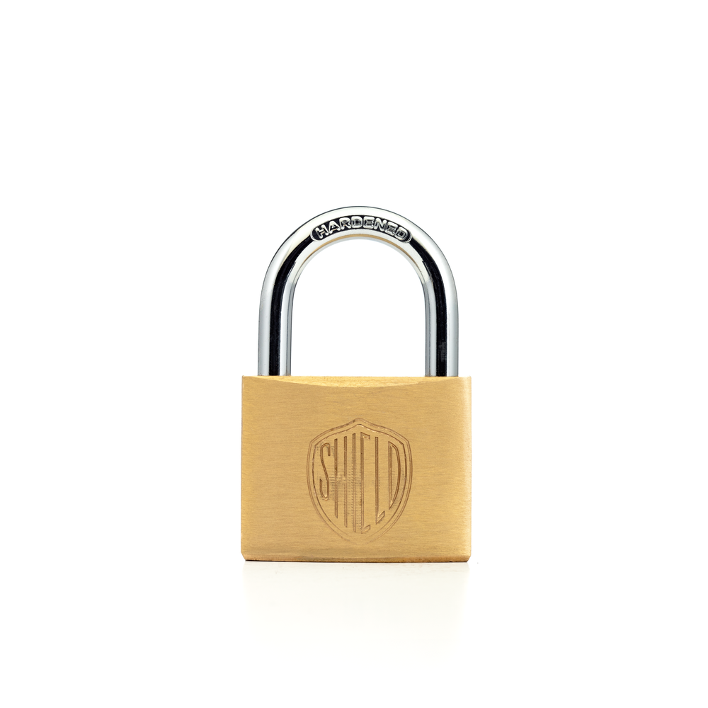 Padlock Sheild Shield Brass Padlock – Nothing But Padlocks