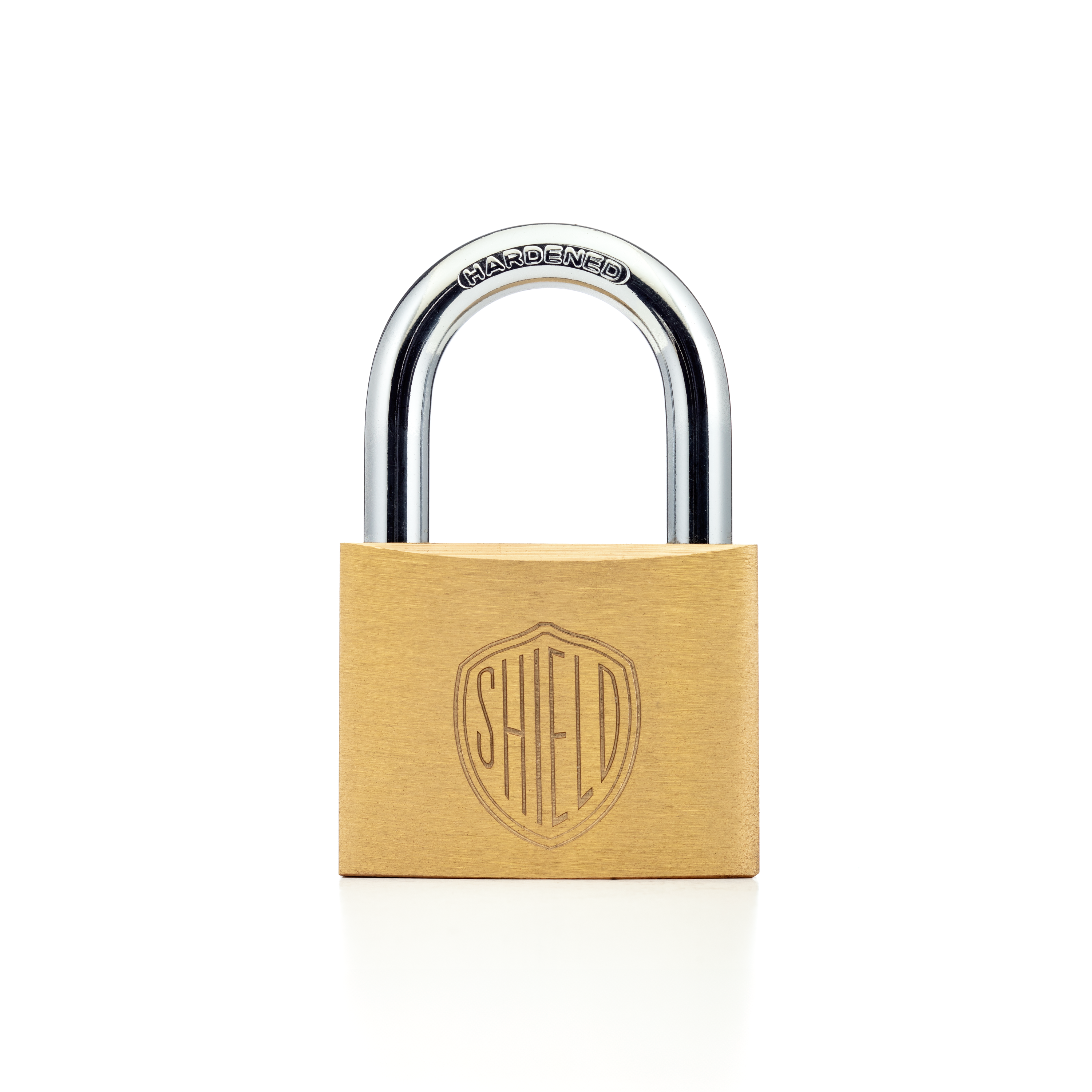 Shield Brass Padlock Nothing But Padlocks 50mm Keyed Alike 501
