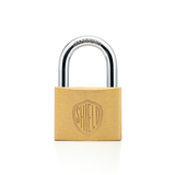 Shield Brass Padlock Nothing But Padlocks 50mm Keyed Alike 501