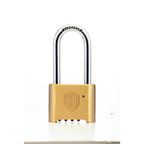 Shield Long Shackle Brass Combination Padlock Nothing But Padlocks