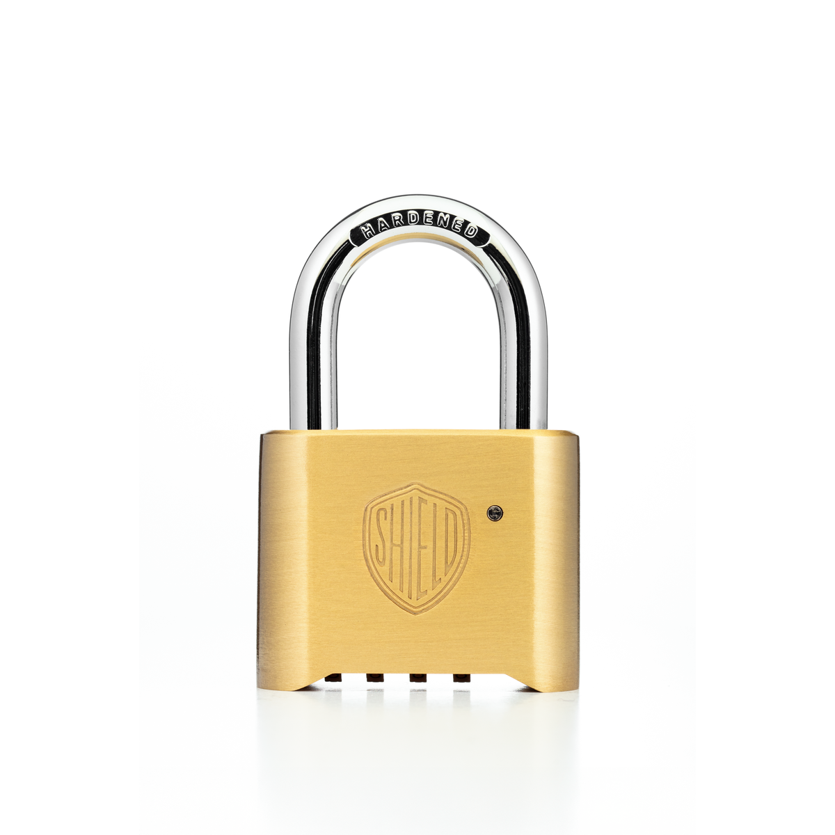 Shield Heavy Duty Brass Combination Padlock