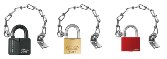 Padlock Retaining Chain