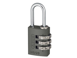 Titanium Aluminium Combination Padlock 20mm