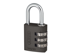 Titanium Aluminium Combination Padlock 30mm