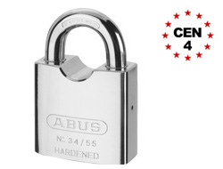 Hardened Steel Platinum Padlock