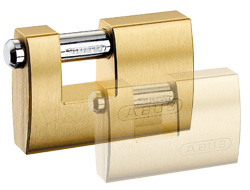 Brass Shutter Padlock 90mm