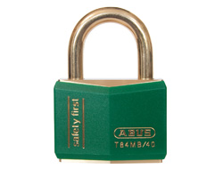 Keyed Alike Safety Padlock Green