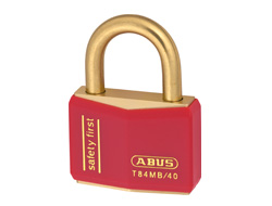 Keyed Alike Safety Padlock Red