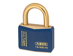 Keyed Alike Safety Padlock Blue