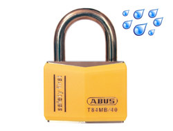 Safety Padlock Yellow