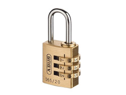 Brass Combination Padlock 20mm