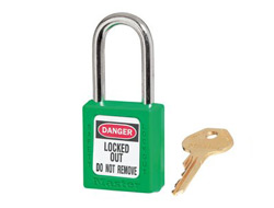 Zenex Safety Padlock Green