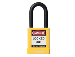 ABUS Lock Out Padlock Yellow