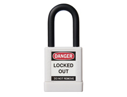 ABUS Lock Out Padlock White