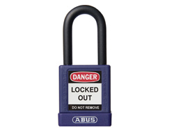 ABUS Lock Out Padlock Keyed Alike, Purple
