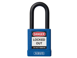 ABUS Lock Out Padlock Keyed Alike, Blue