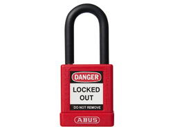 ABUS Lock Out Padlock Keyed Alike, Red