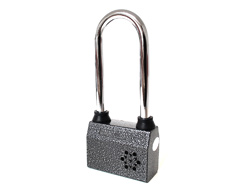 Long Shackle Alarm Padlock