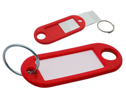 Red Key Tag